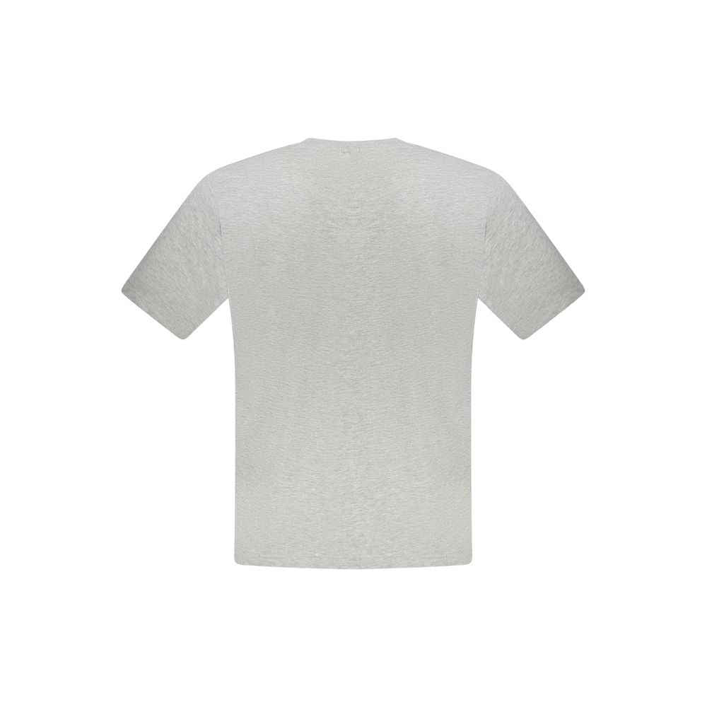 North Sails Brown Cotton Men T-Shirt