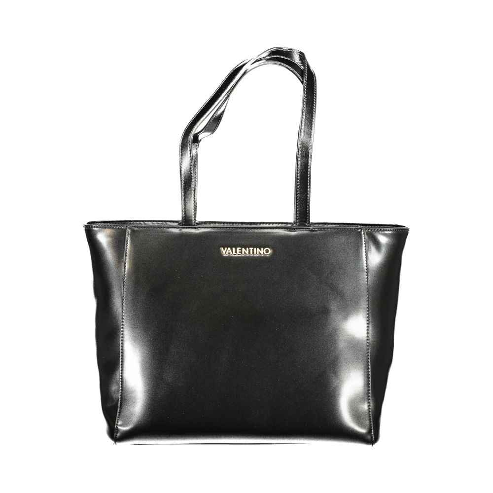 Mario Valentino Black Polyethylene Women Handbag
