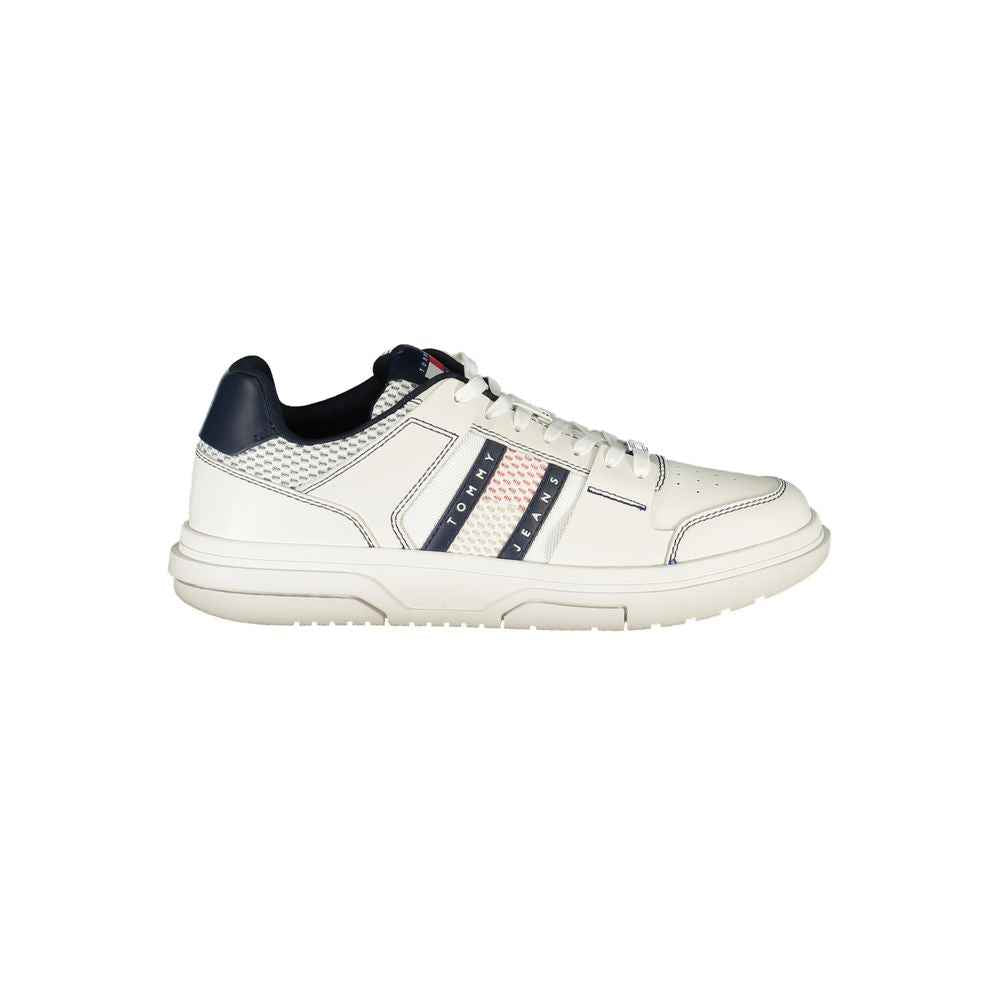 Tommy Hilfiger Blue Leather Men Sneaker