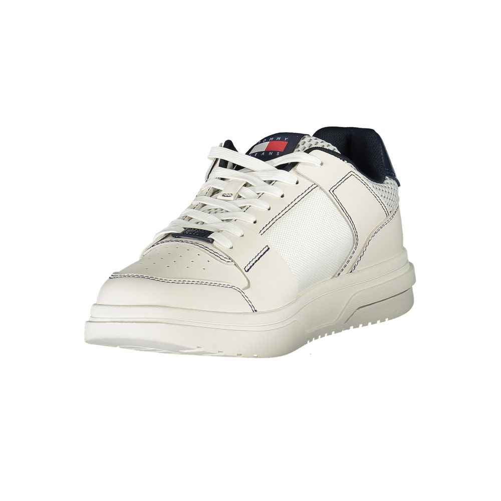 Tommy Hilfiger Blue Leather Men Sneaker