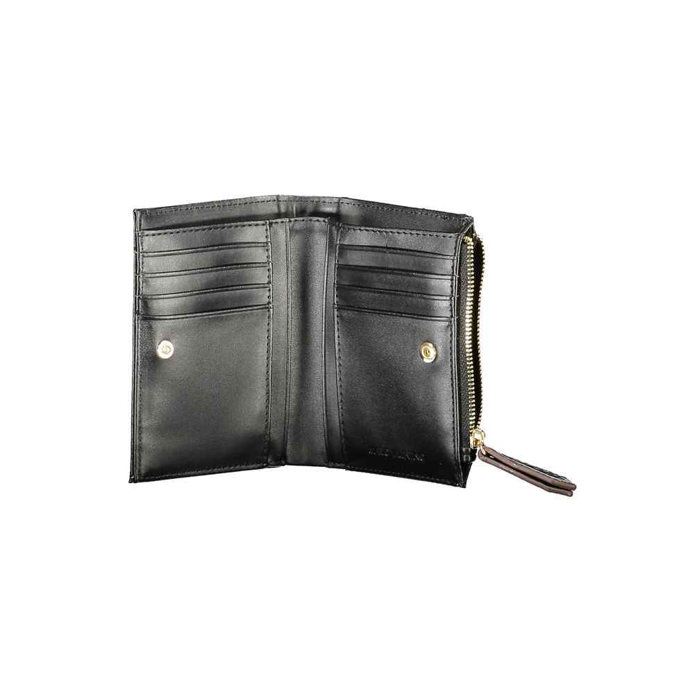 Mario Valentino Black Polyethylene Women Wallet