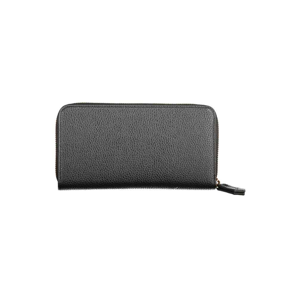 Mario Valentino Black Polyethylene Wallet