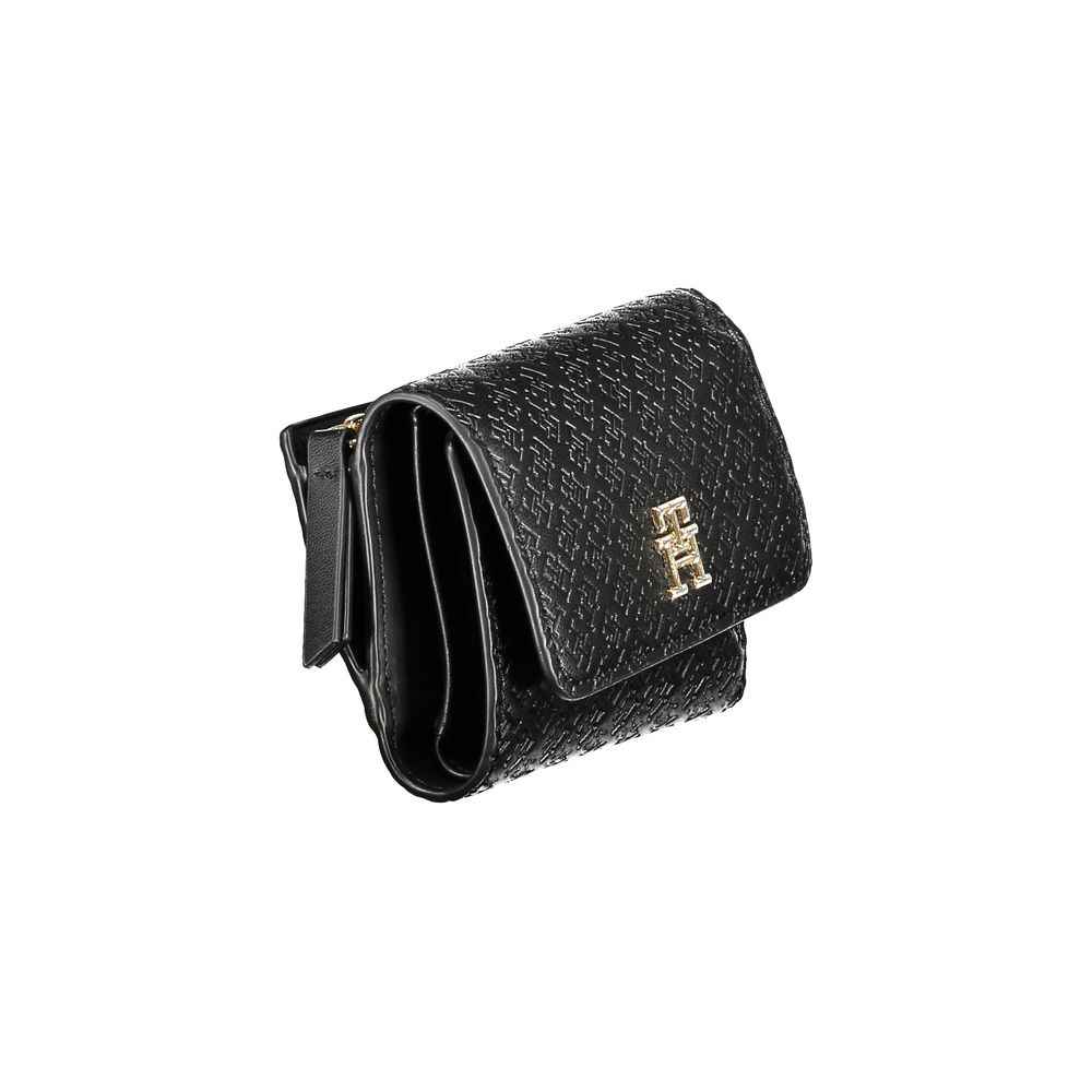 Tommy Hilfiger Black Polyethylene Women Wallet