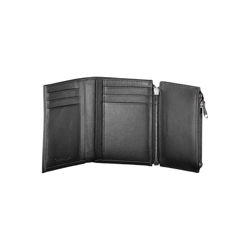 Calvin Klein Black Leather Men Wallet