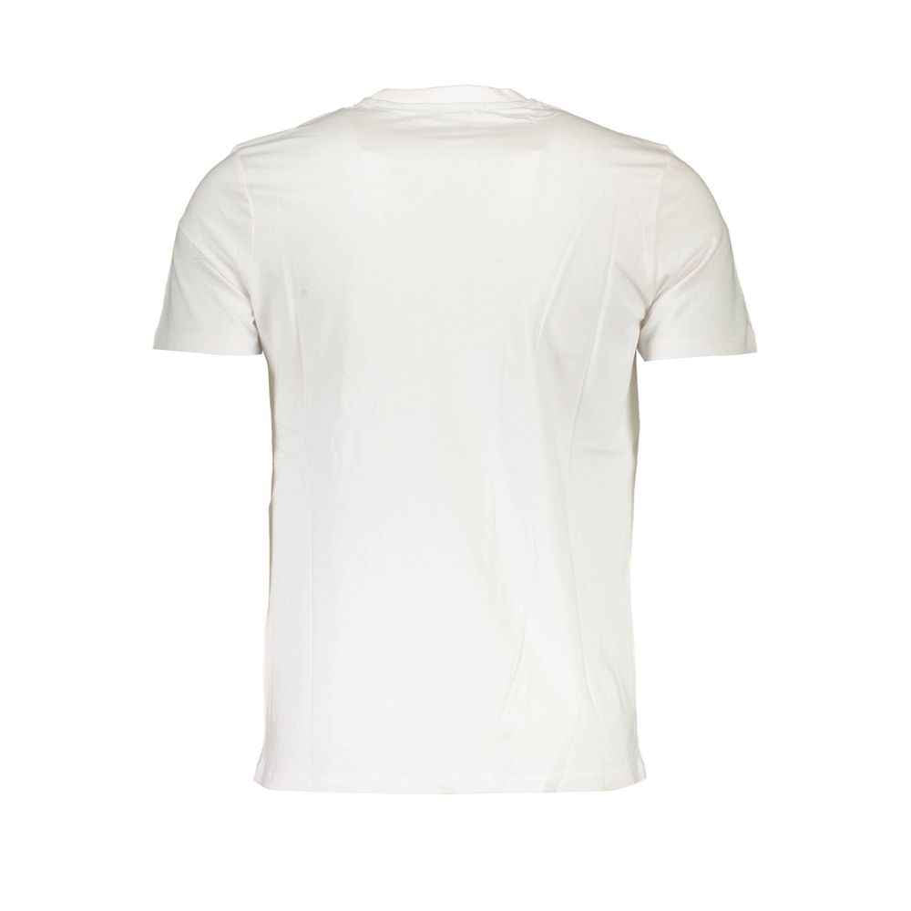North Sails White Cotton Men T-Shirt