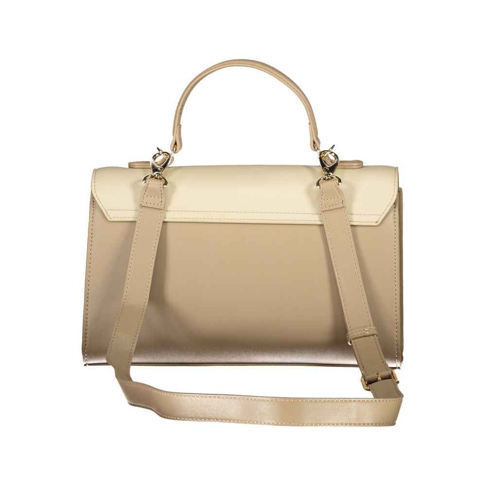 Mario Valentino Beige Polyethylene Women Handbag