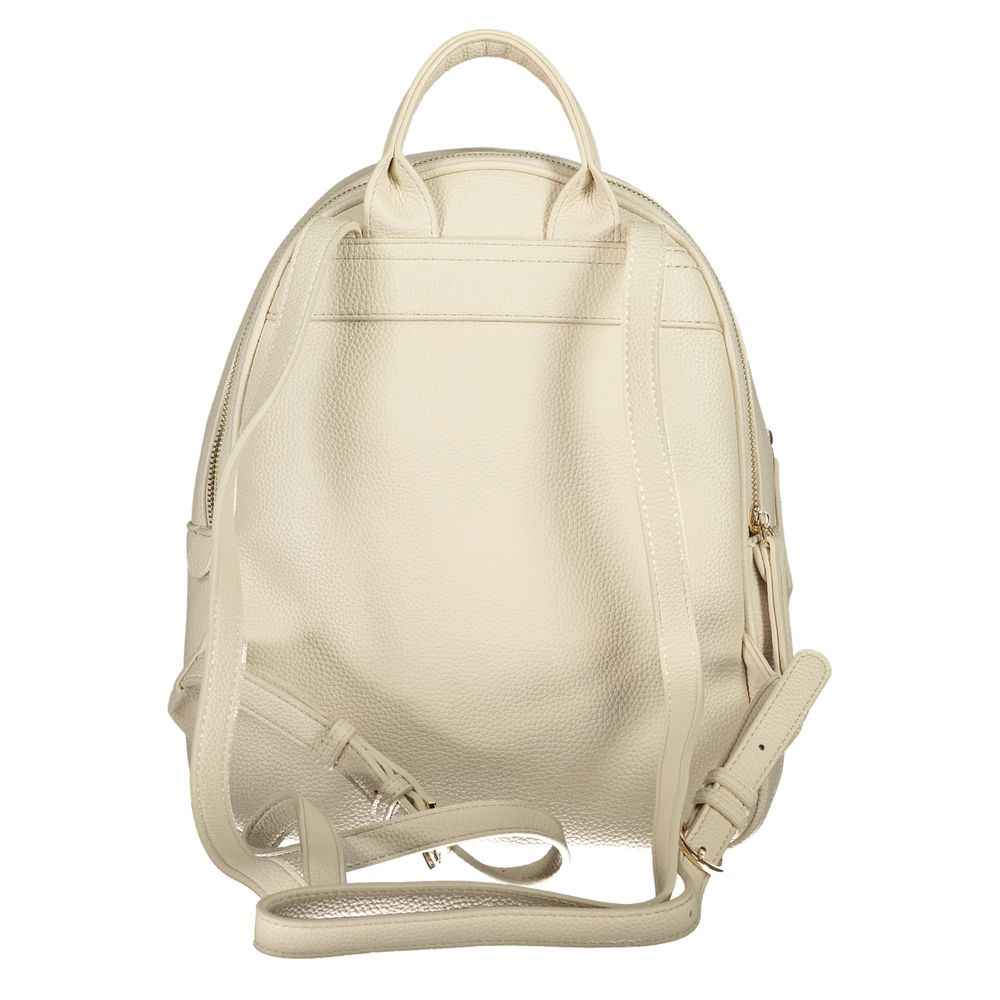 Mario Valentino Beige Polyethylene Backpack