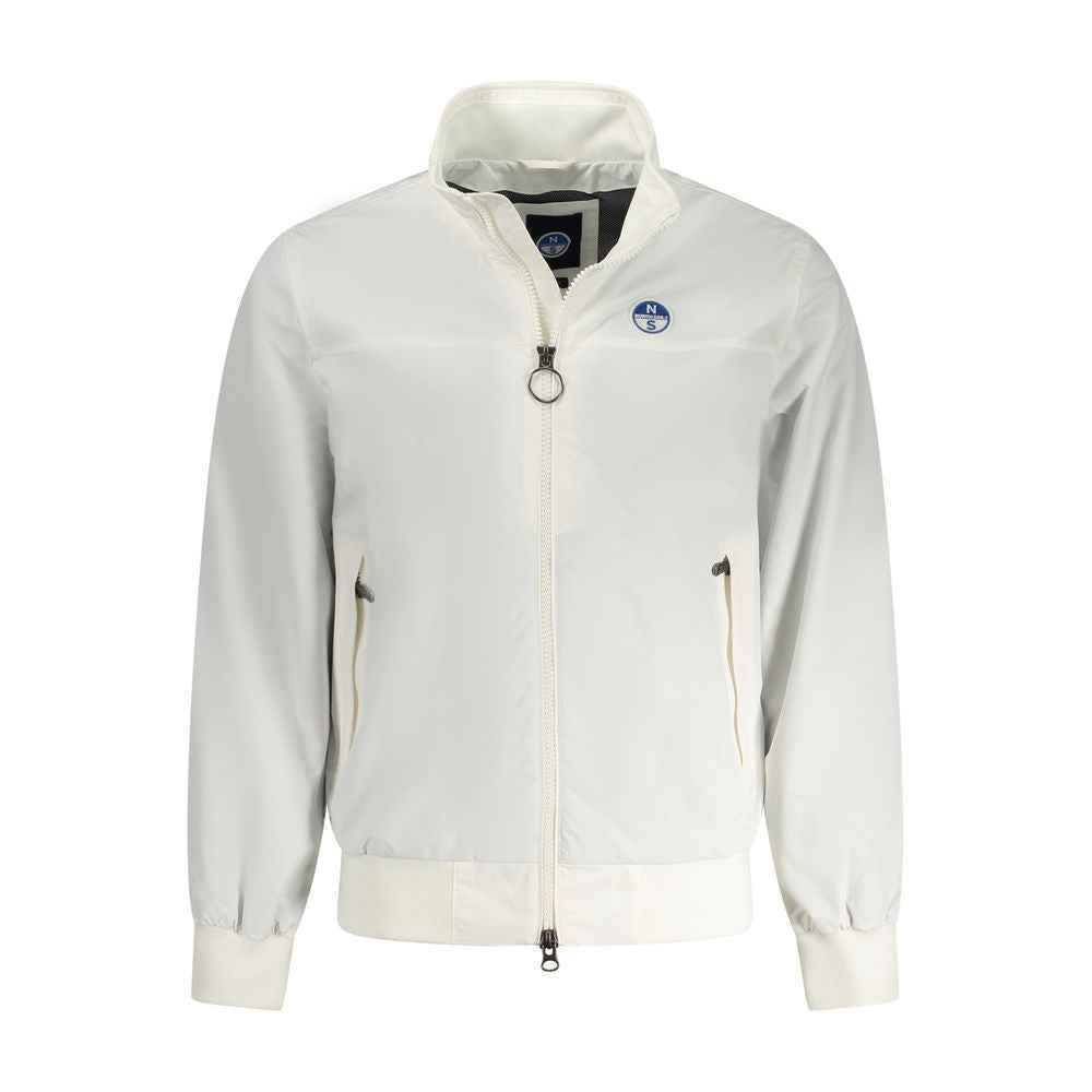 North Sails White Polyamide Men Jacket