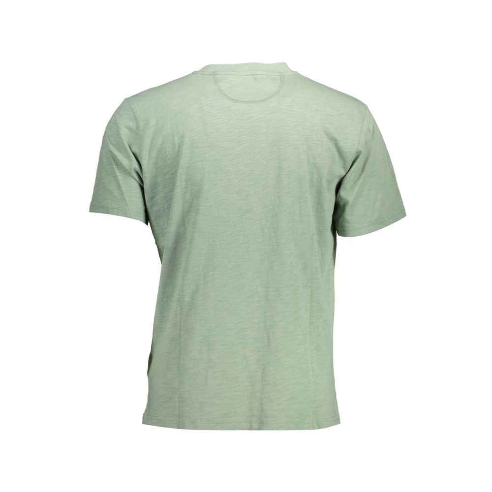 La Martina Green Cotton Men T-Shirt