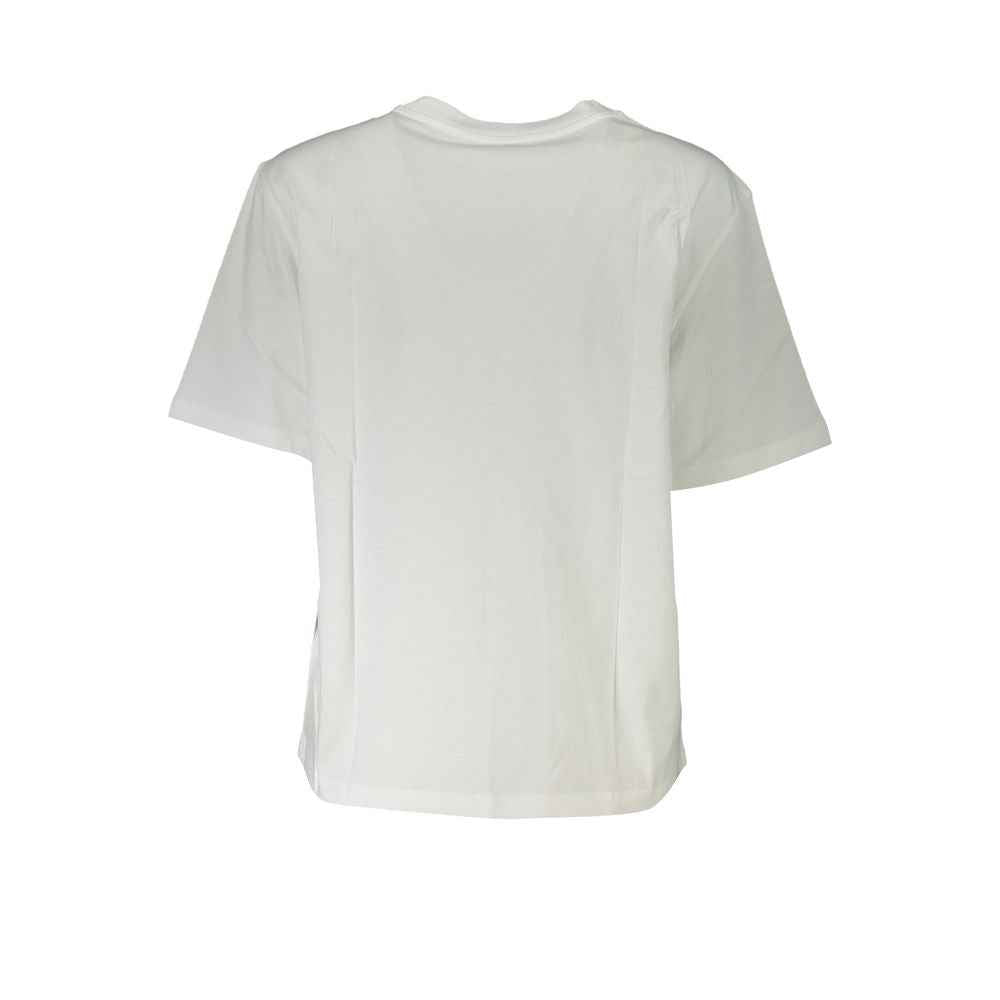 Patrizia Pepe White Cotton Women T-Shirt