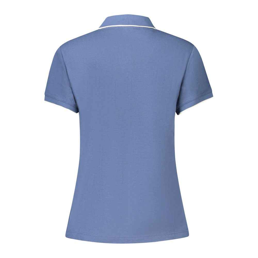 North Sails Blue Cotton Women Polo Shirt