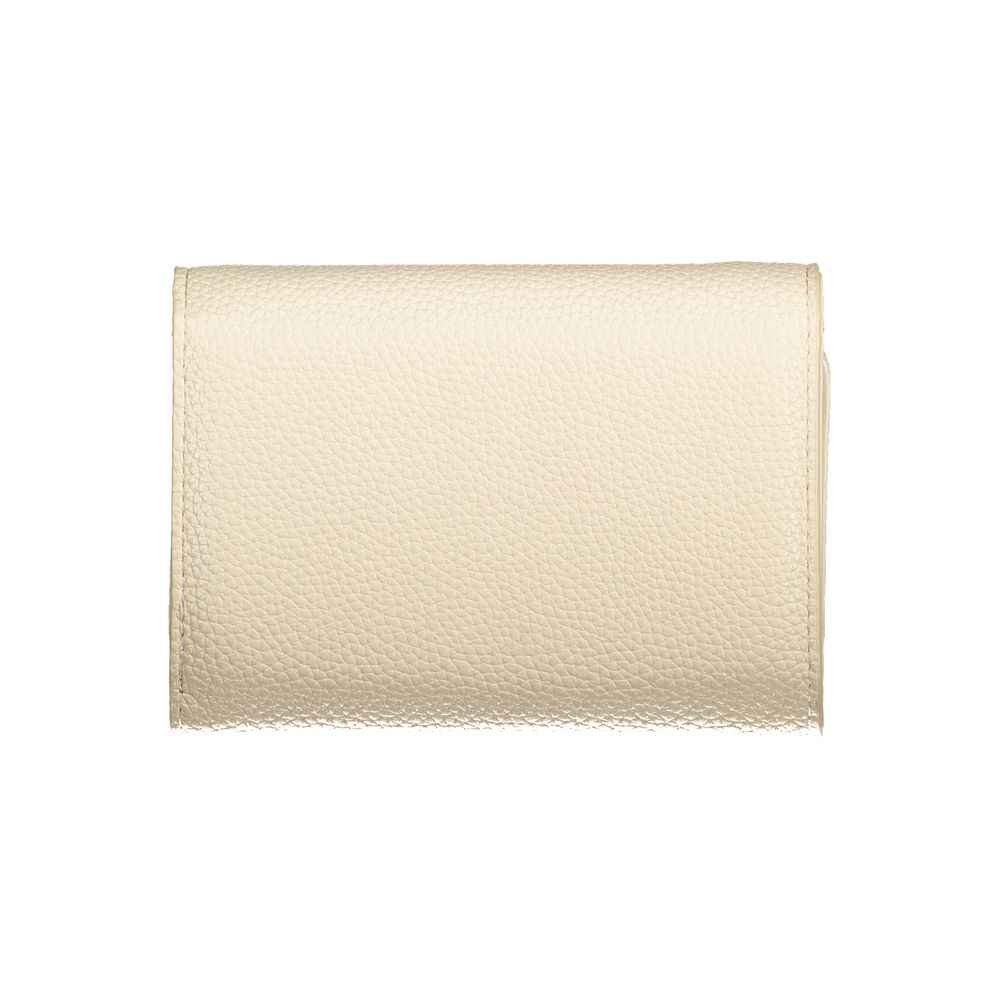 Mario Valentino Beige Polyethylene Wallet