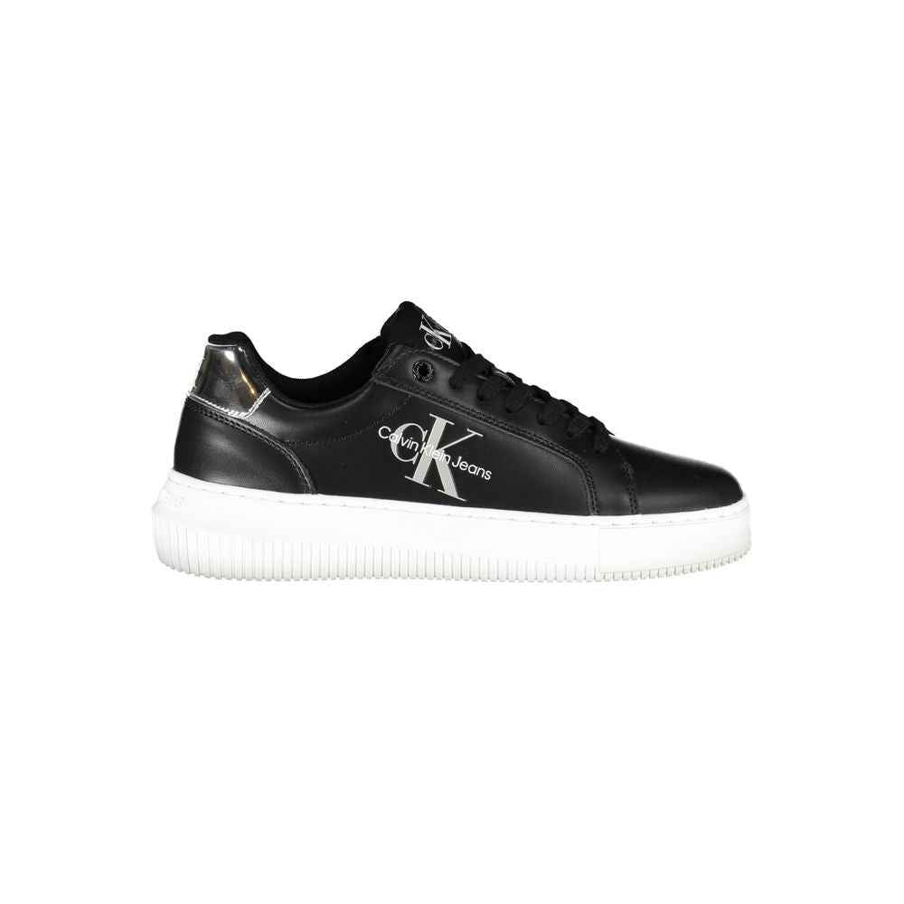 Calvin Klein Black Polyester Women Sneaker