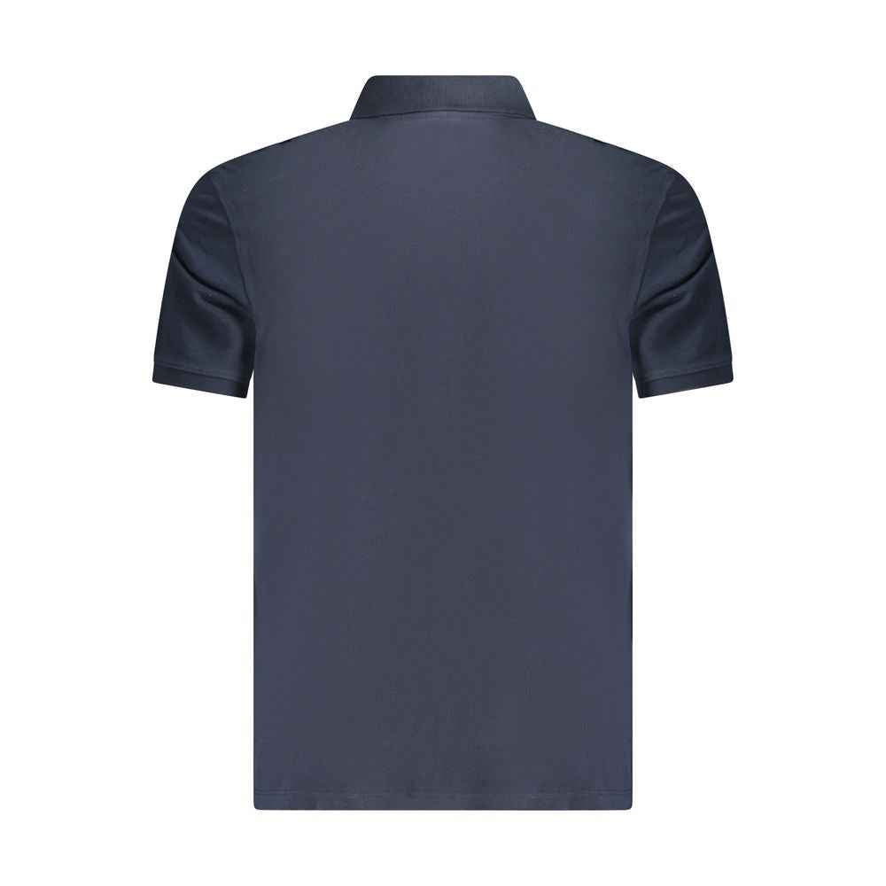 Timberland Blue Cotton Polo Shirt
