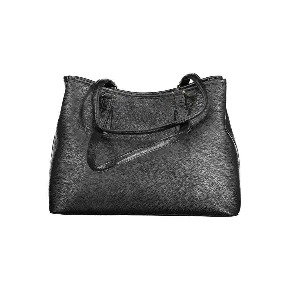 Mario Valentino Black Polyethylene Women Handbag