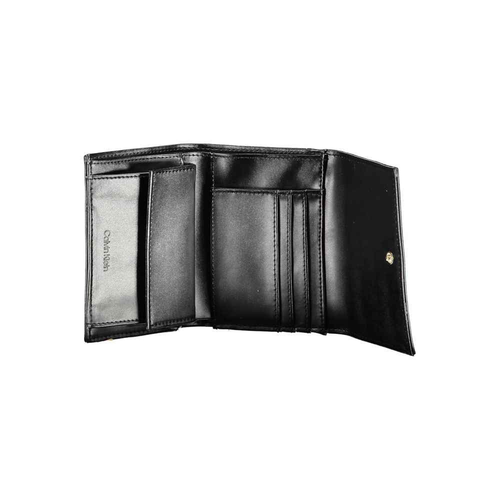 Calvin Klein Black Polyester Women Wallet