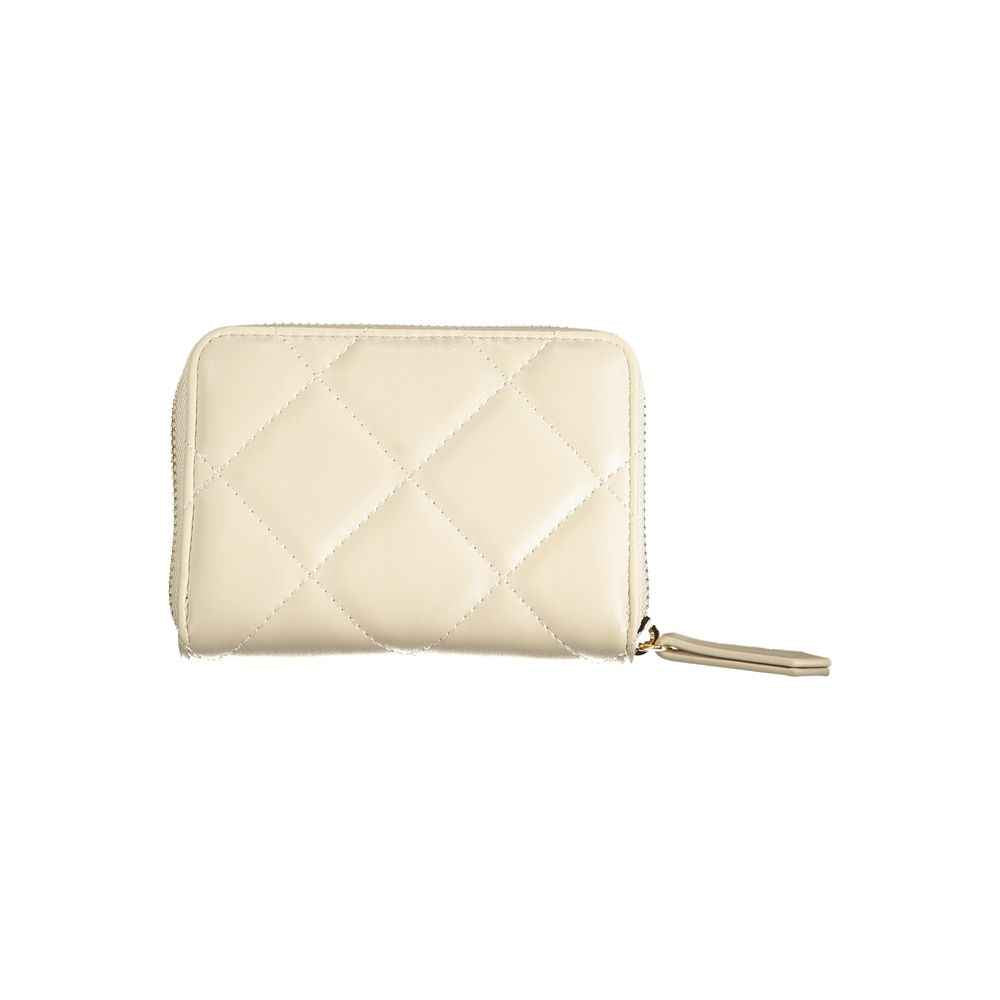 Mario Valentino Beige Polyethylene Wallet