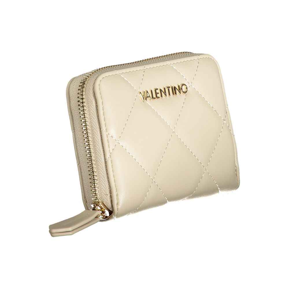 Mario Valentino Beige Polyethylene Wallet