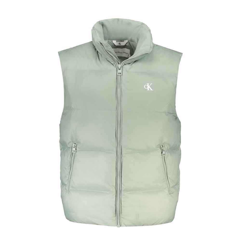 Calvin Klein Green Polyamide Men Jacket