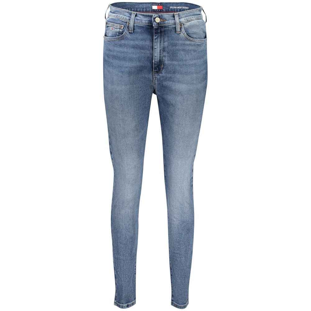 Tommy Hilfiger Blue Cotton Women's Skinny Jean