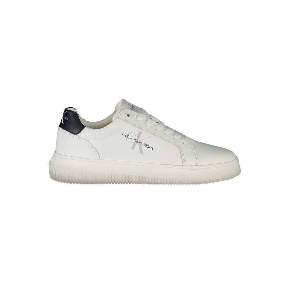 Calvin Klein White Leather Men Sneaker