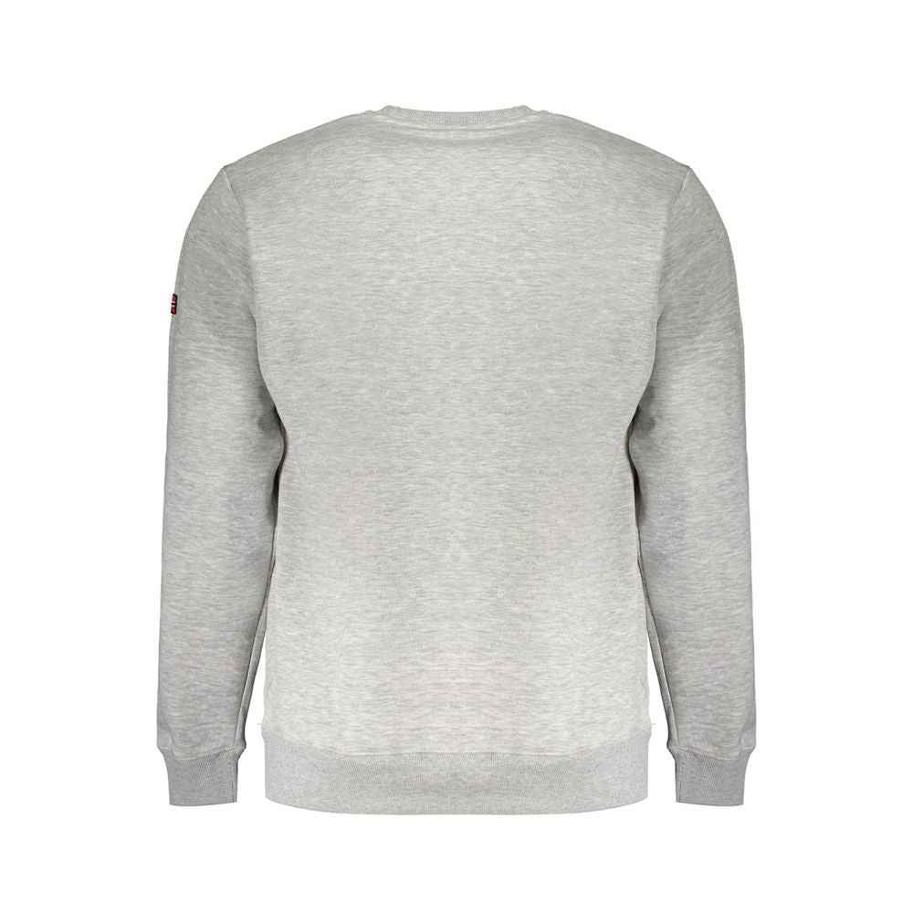 Norway 1963 Gray Cotton Men's Sweater