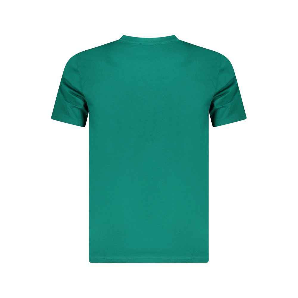 Cavalli Class Green Cotton T-Shirt