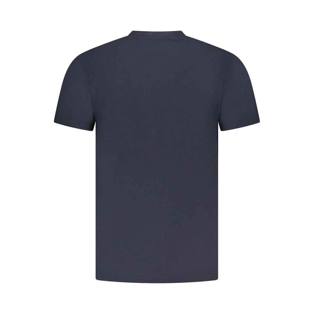 Cavalli Class Blue Cotton Men T-Shirt