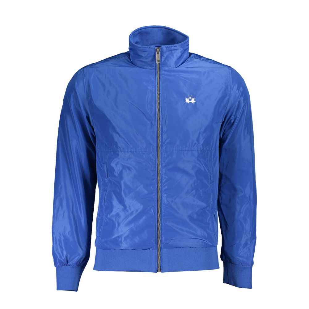 La Martina Blue Polyester Men's Jacket