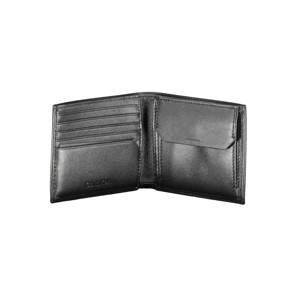 Calvin Klein Black Leather Men Wallet