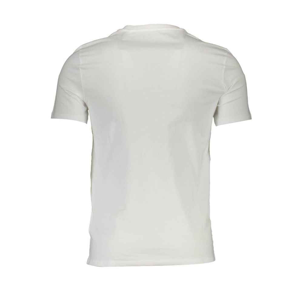 Guess Jeans White Organic Cotton Men T-Shirt