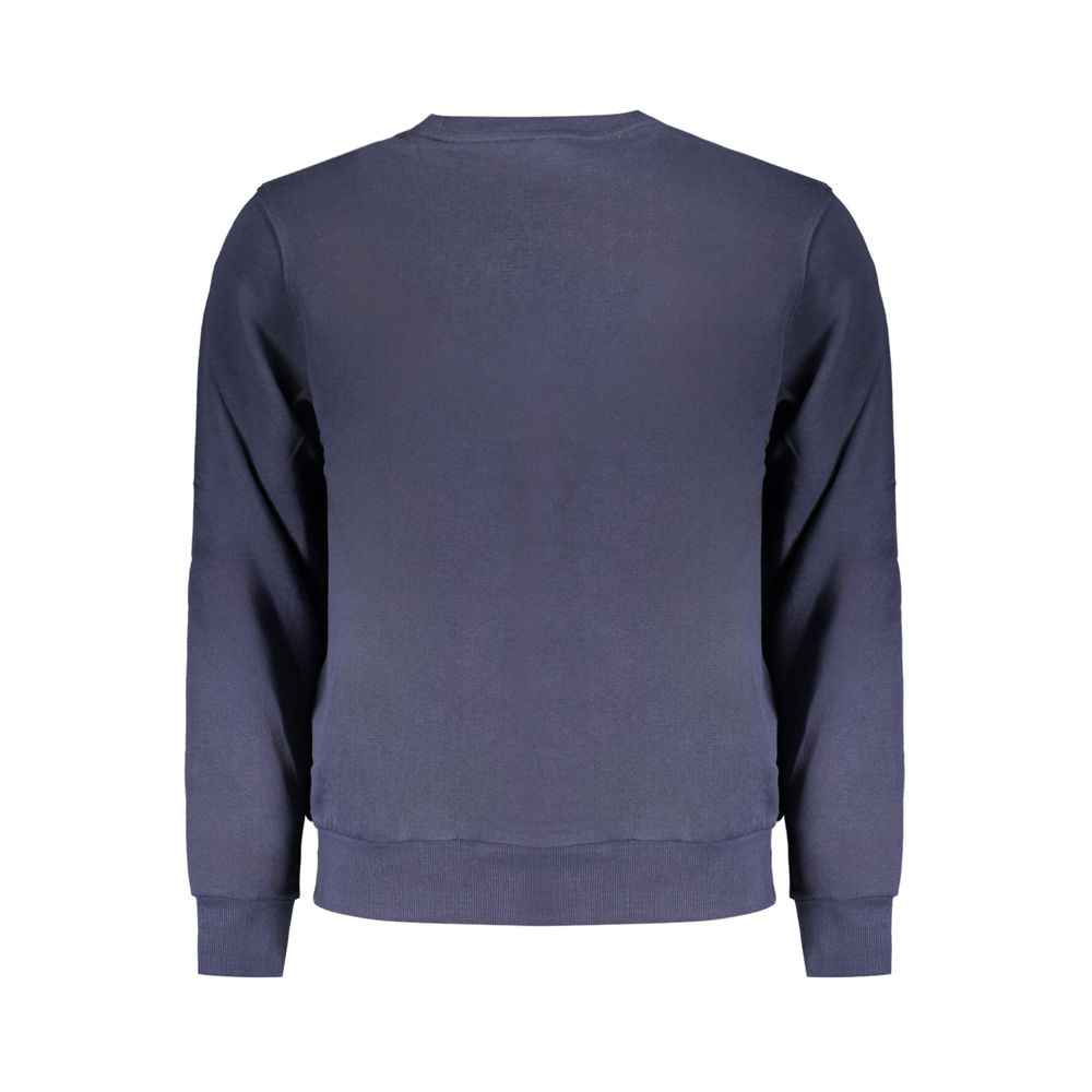 North Sails Blue Cotton Men Sweater