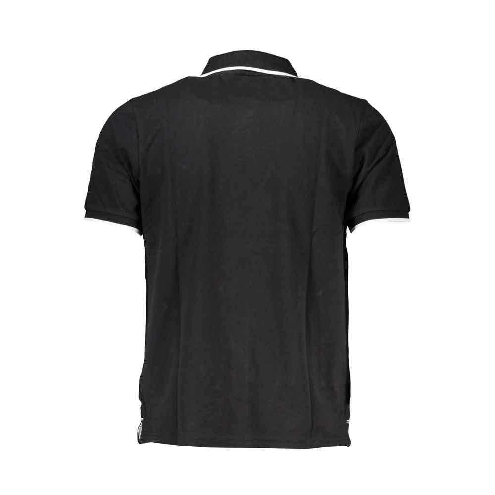 North Sails Black Cotton Polo Shirt