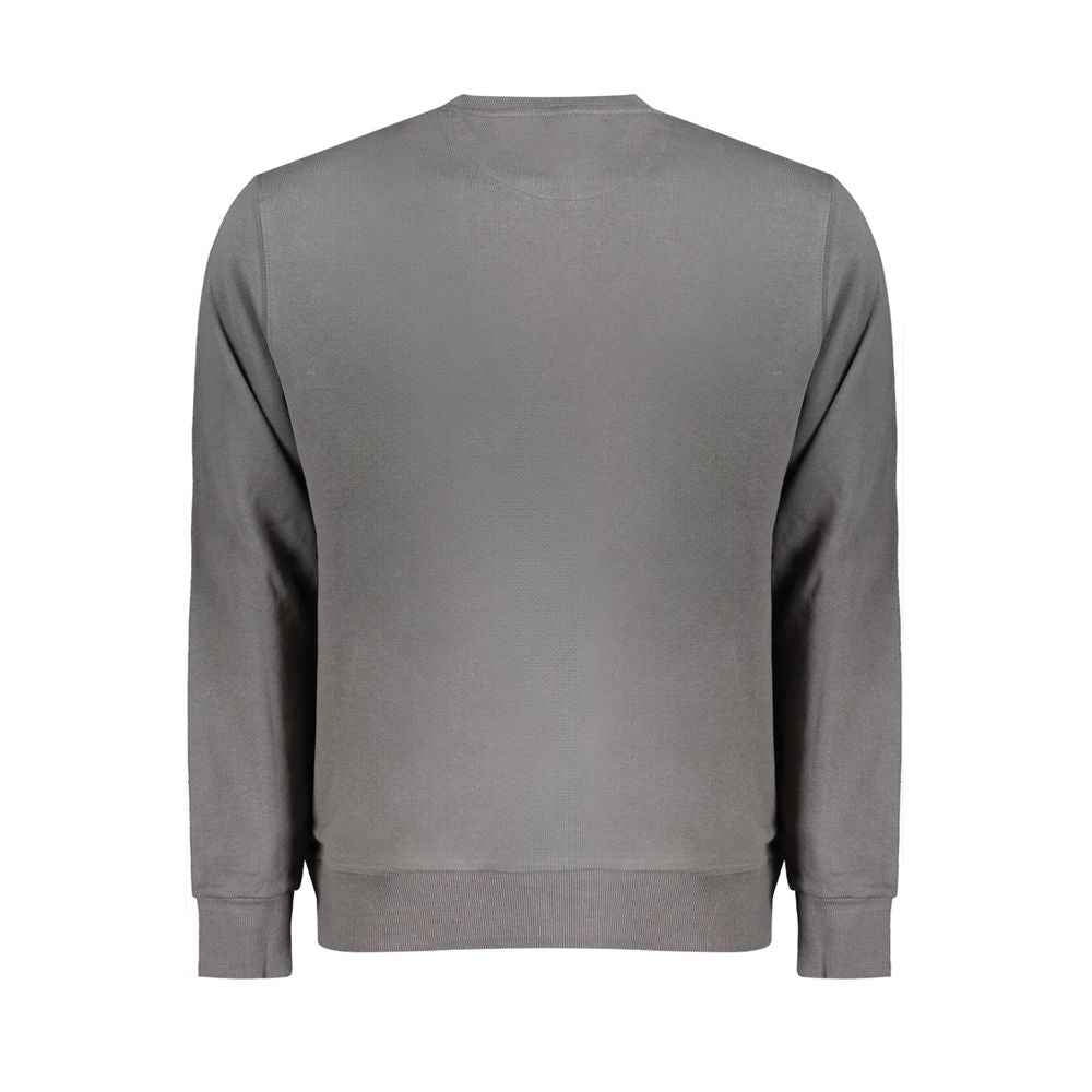 North Sails Gray Cotton Men Sweater