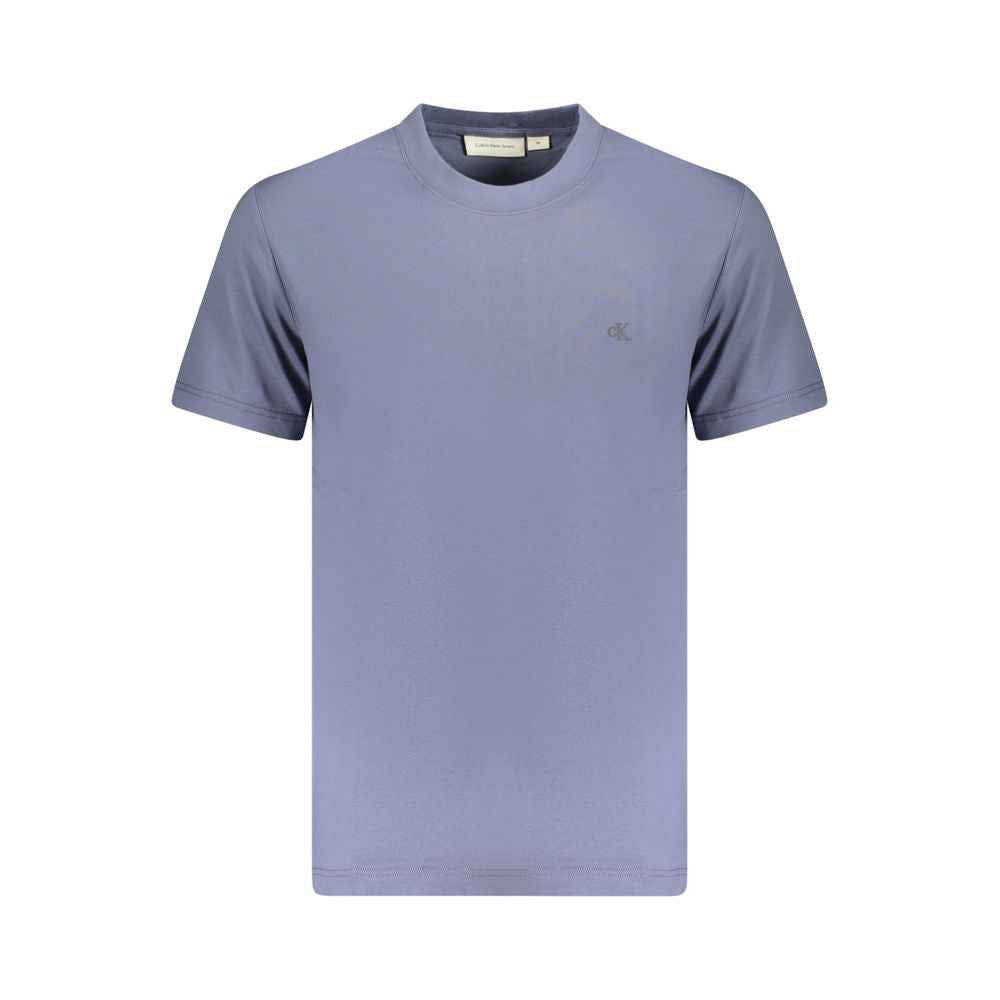 Calvin Klein Blue Cotton Men T-Shirt