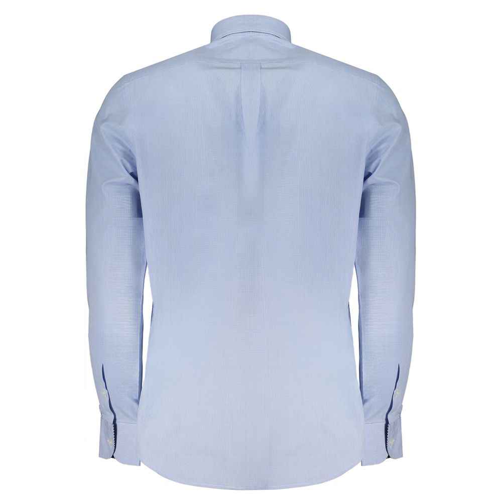 Harmont & Blaine Light Blue Cotton Men Shirt