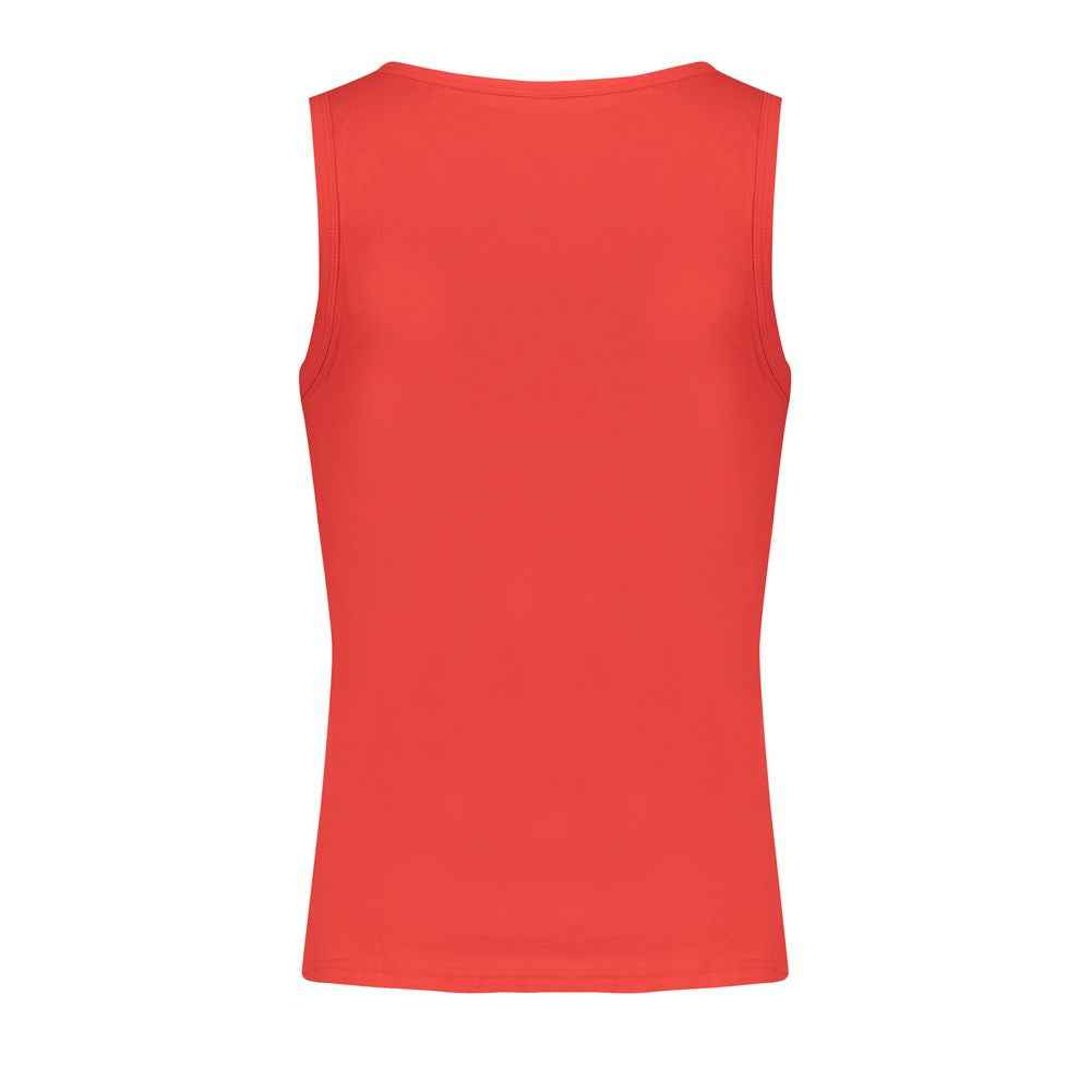 Norway 1963 Red Cotton Men Tank Top