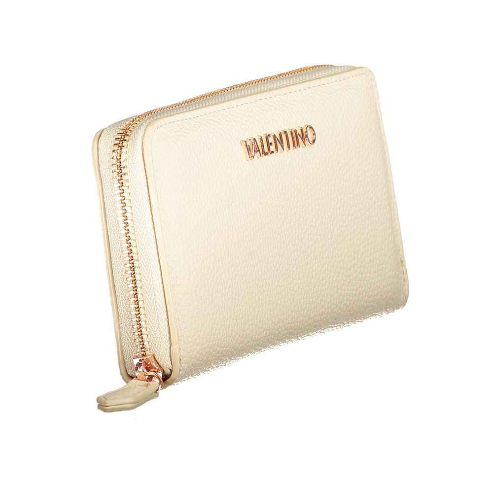 Mario Valentino Beige Polyethylene Wallet