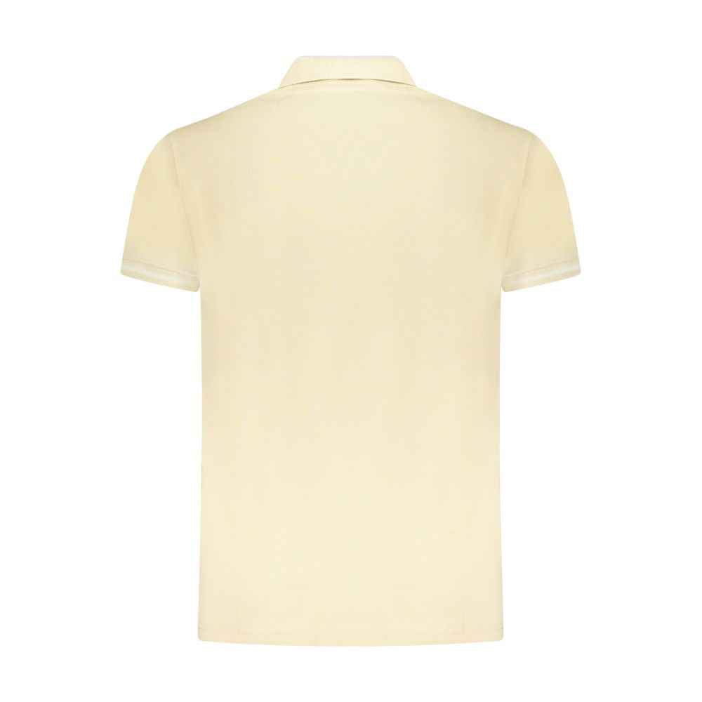 Cavalli Class Beige Cotton Men Polo Shirt