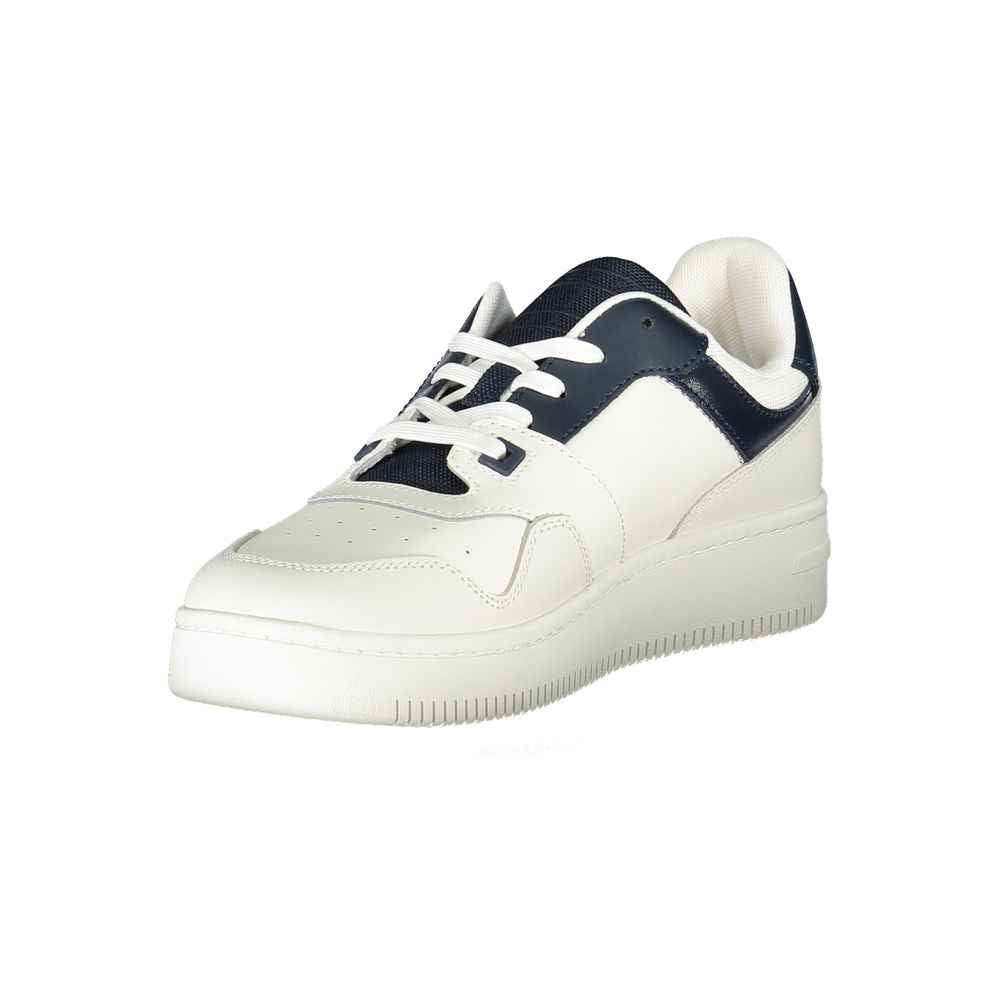 Tommy Hilfiger Blue Leather Men Sneaker