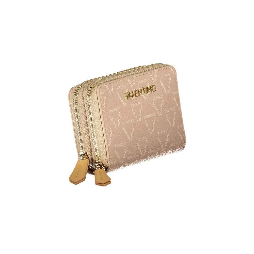 Mario Valentino Beige Polyethylene Women Wallet