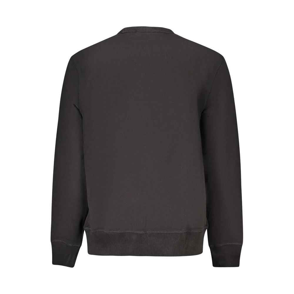 Calvin Klein Black Cotton Men Sweater