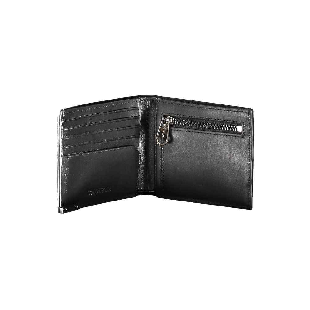 Calvin Klein Black Leather Men Wallet