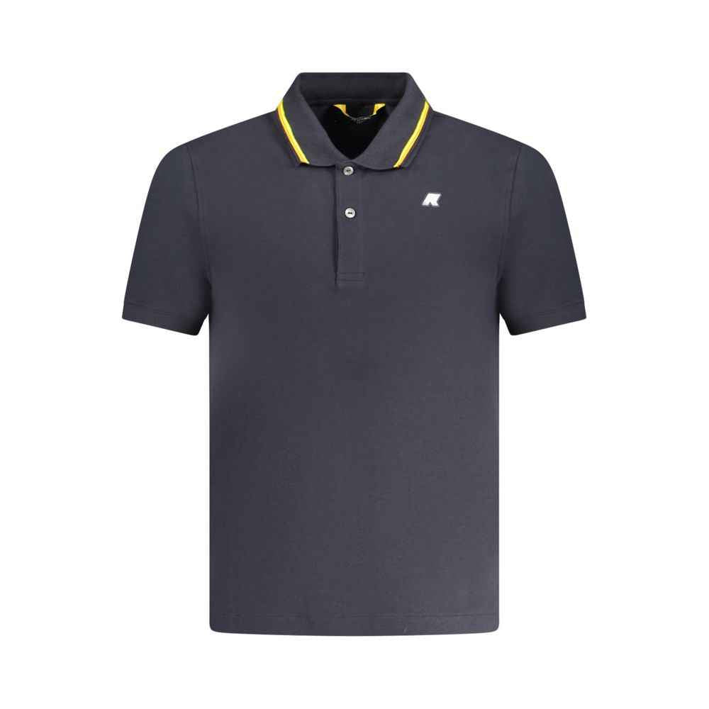 K-WAY Blue Cotton Polo Shirt