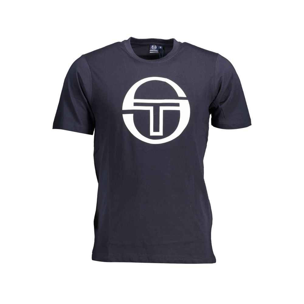 Sergio Tacchini Blue Cotton Men T-Shirt