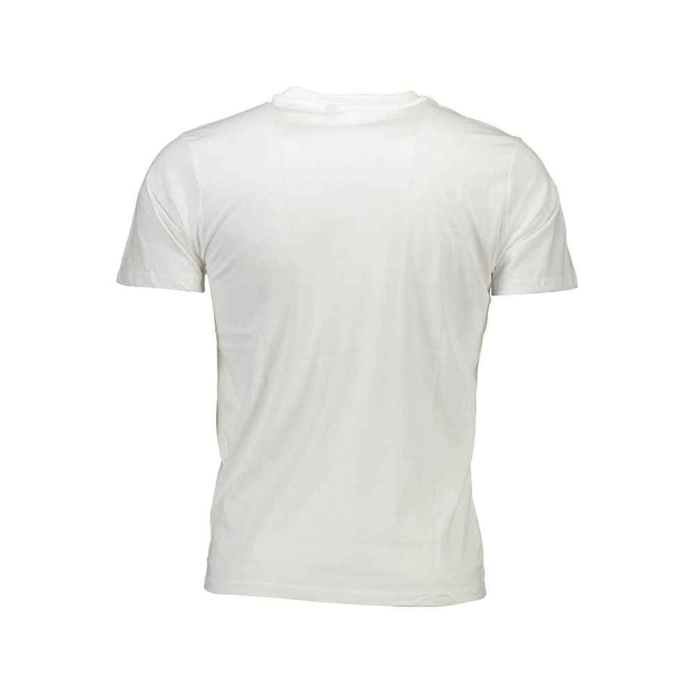 Sergio Tacchini White Cotton Men T-Shirt