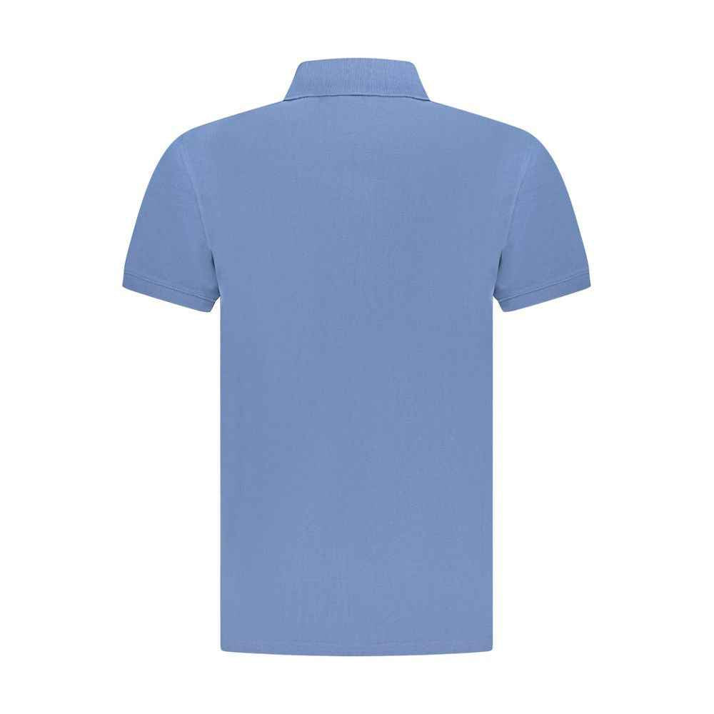 Timberland Blue Cotton Men Polo Shirt