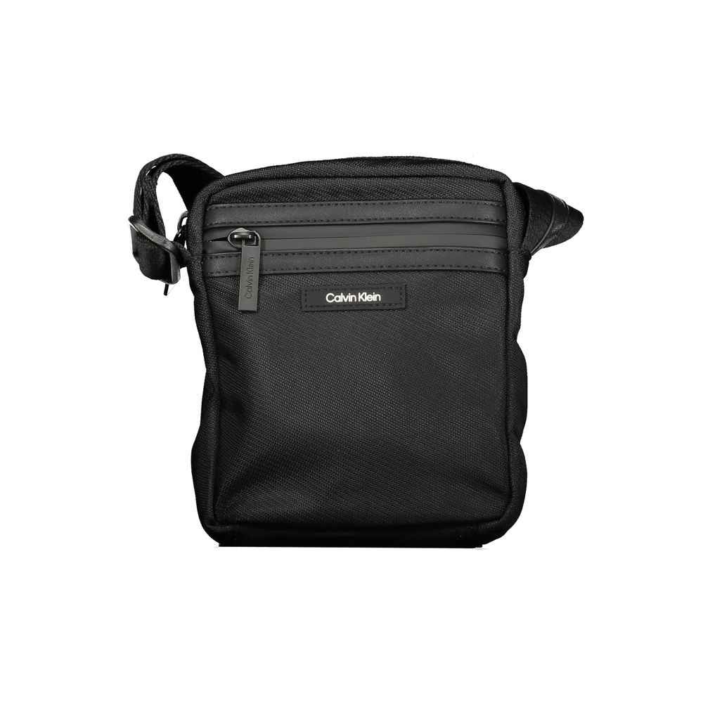Calvin Klein Black Polyester Men Shoulder Bag
