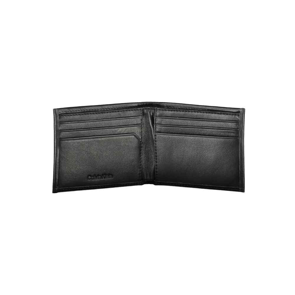 Calvin Klein Black Polyester Men Wallet