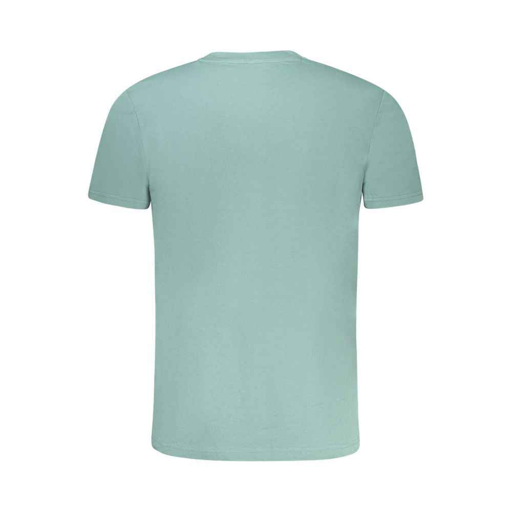 Lee Green Cotton Men T-Shirt